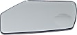 2015-2020 GMC Yukon XL - Driver and Passenger Side Mirror Glass, Heated, Driver Side - With Blind Spot Glass; Passenger Side - No Blind Spot Feature