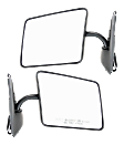 Driver and Passenger Side Mirrors, Manual Adjust, Manual Folding, Non-Heated, Paintable, No Signal Light, No Memory, No Puddle Light, No Auto-Dimming, No Blind Spot Feature