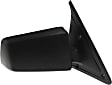 1982-1990 GMC S15 - Driver and Passenger Side Mirrors, Manual Adjust, Manual Folding, Non-Heated, Textured Black, No Signal Light, No Memory, No Puddle Light, No Auto-Dimming