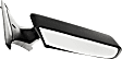1982-1990 GMC S15 - Driver and Passenger Side Mirrors, Manual Adjust, Manual Folding, Non-Heated, Textured Black, No Signal Light, No Memory, No Puddle Light, No Auto-Dimming
