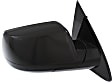 Driver and Passenger Side Mirror, Power Adjust, Heated, Manual Folding, Paintable, In-glass and In-housing Signal Light, No Memory, No Puddle Light, No Auto-Dimming