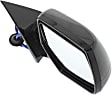 Driver and Passenger Side Mirror, Power Adjust, Heated, Manual Folding, Paintable, In-glass and In-housing Signal Light, No Memory, No Puddle Light, No Auto-Dimming