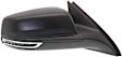 Driver and Passenger Side Mirrors, Power Adjust, Non-Folding, Heated, Textured Black, In-housing Signal Light, With memory, No Puddle Light, No Auto-Dimming, No Blind Spot Feature