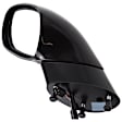 Driver and Passenger Side Mirrors, Power Adjust, Heated, Driver side - Manual Folding, Passenger side - Non-Folding, Paintable, For Models without Satellite Radio