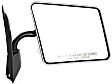 Driver and Passenger Side Mirrors, Manual Adjust, Manual Folding, Non-Heated, Chrome, No Signal Light, No Memory, No Puddle Light, No Auto-Dimming, No Blind Spot Feature