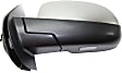 2013 Chevrolet Tahoe - Driver and Passenger Side Mirror, For Models Without Off Road Package, Power Adjust, Heated, Chrome, Power Folding, In-glass Signal Light, No Blind Spot Feature, With Memory, With Puddle Light, No Auto-Dimming