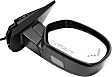 2013 Chevrolet Tahoe - Driver and Passenger Side Mirror, For Models Without Off Road Package, Power Adjust, Heated, Chrome, Power Folding, In-glass Signal Light, No Blind Spot Feature, With Memory, With Puddle Light, No Auto-Dimming