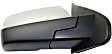 2018 Chevrolet Silverado 1500 - Driver and Passenger Side Mirror, Manual Adjust, Non-Heated, Manual Folding, Chrome, No Signal Light, Without Memory Recall, No Puddle Light, No Auto-Dimming, No Blind Spot Feature