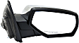 2018 Chevrolet Silverado 1500 - Driver and Passenger Side Mirror, Manual Adjust, Non-Heated, Manual Folding, Chrome, No Signal Light, Without Memory Recall, No Puddle Light, No Auto-Dimming, No Blind Spot Feature