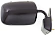 1992-1994 Chevrolet Blazer - Driver and Passenger Side Mirror, Manual Adjust, Non-Heated, Manual Folding, Paintable, No Signal Light, Without Memory Recall, No Puddle Light, No Auto-Dimming, No Blind Spot Feature