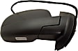 2007-2014 Chevrolet Suburban 1500 - Driver and Passenger Side Mirror, Power Adjust, Heated, Power Folding, Paintable, In-glass Signal Light, With Memory, With Puddle Light, No Auto-Dimming, With Blind Spot Detection in Glass