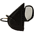 Driver and Passenger Side Mirror, Power Adjust, Heated, Power Folding, Chrome, In-glass Signal Light, With Memory, With Puddle Light, No Auto-Dimming, With Blind Spot Detection in Glass