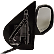 Driver and Passenger Side Mirror, Power Adjust, Heated, Power Folding, Chrome, In-glass Signal Light, With Memory, With Puddle Light, No Auto-Dimming, With Blind Spot Detection in Glass