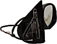 2014 Chevrolet Suburban 1500 - Driver and Passenger Side Mirror, Power Adjust, Heated, Textured Black, Power Folding, In-glass Signal Light, With Blind Spot Detection in Glass, With Memory, With Puddle Light, No Auto-Dimming