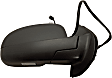 2014 Chevrolet Suburban 1500 - Driver and Passenger Side Mirror, Power Adjust, Heated, Textured Black, Power Folding, In-glass Signal Light, With Blind Spot Detection in Glass, With Memory, With Puddle Light, No Auto-Dimming