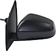 Driver and Passenger Side Mirrors, Manual Adjust, Manual Folding, Non-Heated, Textured Black, No Signal Light, No Memory, No Puddle Light, No Auto-Dimming