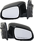 Driver and Passenger Side Mirrors, Power Adjust, Manual Folding, Heated, Paintable, No Signal Light, No Memory, No Puddle Light, No Auto-Dimming, No Blind Spot Feature