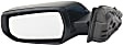 2017 Chevrolet Malibu - Driver and Passenger Side Mirror, For Models Without Lane Change Assist, Power Adjust, Heated, Paintable, Manual Folding, In-housing Signal Light, No Blind Spot Feature, Without Memory Recall, No Puddle Light, No Auto-Dimming