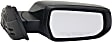 2017 Chevrolet Malibu - Driver and Passenger Side Mirror, For Models Without Lane Change Assist, Power Adjust, Heated, Paintable, Manual Folding, In-housing Signal Light, No Blind Spot Feature, Without Memory Recall, No Puddle Light, No Auto-Dimming