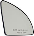 Driver and Passenger Side Mirror Glass, Heated, No Blind Spot Feature, Backing Plate Included