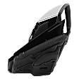 2018 GMC Terrain - Driver and Passenger Side Mirror, Power Adjust, Heated, Chrome, Manual Folding, No Signal Light, No Blind Spot Feature, No Memory, No Puddle Light, No Auto-Dimming