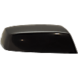 Driver and Passenger Side Mirror, Power Adjust, Heated, Power Folding, With 1 Chrome and 1 Paintable Cap, In-glass Signal Light, With Memory, With Puddle Light, No Auto-Dimming