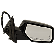2015 Chevrolet Suburban LT - Driver and Passenger Side Mirror, For Models Without Object Sensor, Power Adjust, Heated, With 1 Chrome and 1 Paintable Cap, Power Folding, In-glass Signal Light, No Blind Spot Feature, With Memory, With Puddle Light, No Auto-Dimming~
