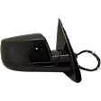 2015 Chevrolet Suburban LT - Driver and Passenger Side Mirror, For Models Without Object Sensor, Power Adjust, Heated, With 1 Chrome and 1 Paintable Cap, Power Folding, In-glass Signal Light, No Blind Spot Feature, With Memory, With Puddle Light, No Auto-Dimming~