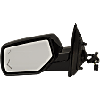 2015-2020 GMC Yukon - Driver and Passenger Side Mirrors, Power, Power Folding, Heated, With 1 Chrome and 1 Paintable Cap, In-glass Signal Light, With memory, With Puddle Light, No Auto-Dimming
