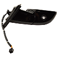 2015-2020 GMC Yukon - Driver and Passenger Side Mirrors, Power, Power Folding, Heated, With 1 Chrome and 1 Paintable Cap, In-glass Signal Light, With memory, With Puddle Light, No Auto-Dimming