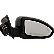 Driver and Passenger Side Mirror, Power Adjust, Heated, Manual Folding, Paintable, No Signal Light, No Memory, No Puddle Light, No Auto-Dim, With Blind Spot Detection in Glass