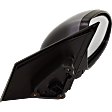 Driver and Passenger Side Mirror, Power Adjust, Heated, Manual Folding, Paintable, No Signal Light, No Memory, No Puddle Light, No Auto-Dim, With Blind Spot Detection in Glass