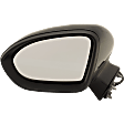 Driver and Passenger Side Mirror, Power Adjust, Heated, Manual Folding, Paintable, No Signal Light, No Memory, No Puddle Light, No Auto-Dim, No Blind Spot Feature