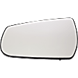 Driver and Passenger Side Mirror Glass, Non-Heated, No Blind Spot Feature, Backing Plate Included
