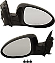 Driver and Passenger Side Mirrors, Power Adjust, Manual Folding, Heated, Paintable, No Signal Light, No Memory, No Puddle Light, No Auto-Dimming, No Blind Spot Feature