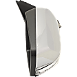 Driver and Passenger Side Mirrors, Power Adjust, Manual Folding, Heated, Chrome, In-housing Signal Light, With memory, With Puddle Light, No Auto-Dimming, No Blind Spot Feature