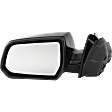 Driver and Passenger Side Mirror, Power Adjust, Heated, Manual Folding, Paintable, No Signal Light, No Memory, No Puddle Light, No Auto-Dim, No Blind Spot Feature