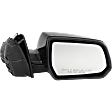 Driver and Passenger Side Mirror, Power Adjust, Heated, Manual Folding, Paintable, No Signal Light, No Memory, No Puddle Light, No Auto-Dim, No Blind Spot Feature