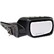 Driver and Passenger Side Mirrors, Power Adjust, Manual Folding, Heated, Paintable, In-housing Signal Light, No Memory, With Puddle Light, No Auto-Dimming, With Blind Spot Detection in Glass