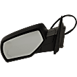 Driver and Passenger Side Mirror, Power Adjust, Heated, Power Folding, Textured Black, In-glass Signal Light, With Memory, With Puddle Light, No Auto-Dim, No Blind Spot Feature