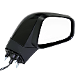 Driver and Passenger Side Mirrors, Power Adjust, Manual Folding, Heated, Paintable, No Signal Light, Memory, Puddle Light, Auto-Dimming, and Blind Spot Feature, Without Side Object Sensor
