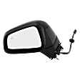 Driver and Passenger Side Mirror, Power Adjust, Heated, Manual Folding, Paintable, In-housing Signal Light, No Memory, No Puddle Light, No Auto-Dim, With Blind Spot Detection in Glass