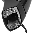 Driver and Passenger Side Mirror, Power Adjust, Heated, Manual Folding, Paintable, In-housing Signal Light, No Memory, No Puddle Light, No Auto-Dim, With Blind Spot Detection in Glass