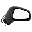 Driver and Passenger Side Mirror, Power Adjust, Heated, Manual Folding, Paintable, No Signal Light, No Memory, No Puddle Light, No Auto-Dim, No Blind Spot Feature