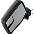 Driver and Passenger Side Mirrors, Power Adjust, Manual Folding, Heated, Paintable, No Signal Light, Memory, Puddle Light, Auto-Dimming, and Blind Spot Feature, With (Temp Sensor, RH)