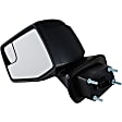 Driver and Passenger Side Mirrors, Power Adjust, Manual Folding, Heated, Paintable, No Signal Light, Memory, Puddle Light, Auto-Dimming, and Blind Spot Feature, With (Temp Sensor, RH)