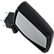 Driver and Passenger Side Mirrors, Power Adjust, Power Folding, Heated, Paintable, In-housing Signal Light, With memory, Passenger Side - No Auto-Dimming; Driver Side - With Auto-Dimming