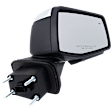 Driver and Passenger Side Mirror, Power Adjust, Heated, Power Folding, Chrome, In-housing Signal Light, w/ Memory, w/ Puddle Light, No Auto-Dimming, w/ BSD in Glass, w/ Temperature Sensor (RH)