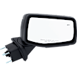 Driver and Passenger Side Mirrors, Power Adjust, Heated, Power Folding, Paintable, In-housing Signal Light, With Memory, With Puddle Light, No Auto-Dimming, With BSD in Glass, With (Temp Sensor, RH)