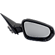 Driver and Passenger Side Mirror, Power Adjust, Heated, Manual Folding, Paintable, No Signal Light, No Memory, No Puddle Light, No Auto-Dim, No Blind Spot Feature